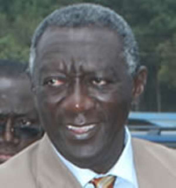 President Kufuor worships with Muslims in Kumasi